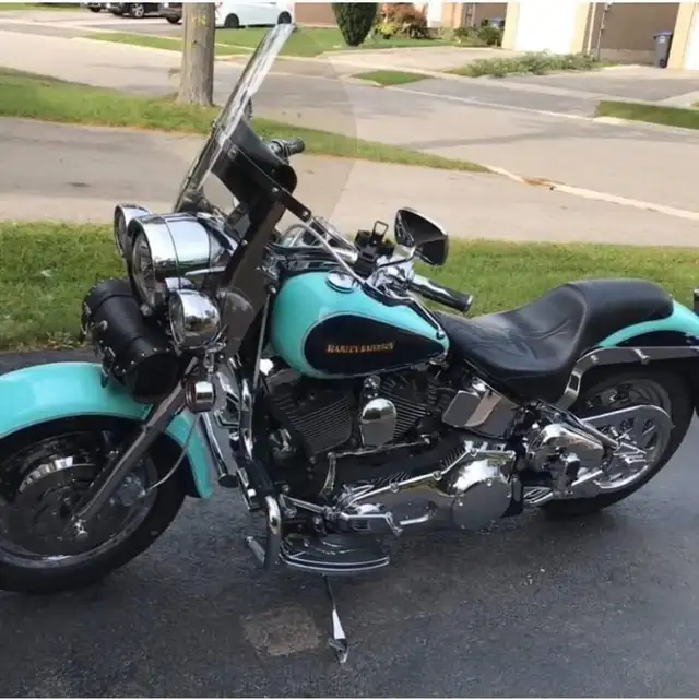 2002 Harley Davidson Fatboy in Street, Cruisers & Choppers in Mississauga / Peel Region - Image 3
