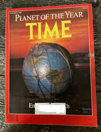 Time Magazine - pair of vintage climate change issues