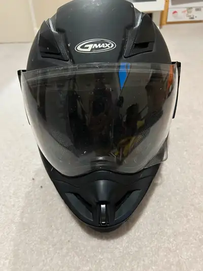 $60 each or both for $100 One helmet has a tinted and clear visor and the other is clear and size la...