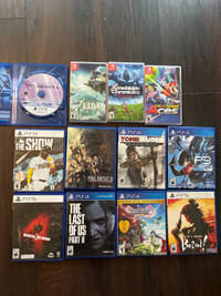 PS5/4 & Switch Games for Trade
