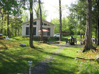 CHALET A LOUER BORD DE L' EAU PRÈS DE MAGOG ET ORFORD  (WIFI)