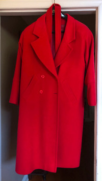 Women's Red Coat