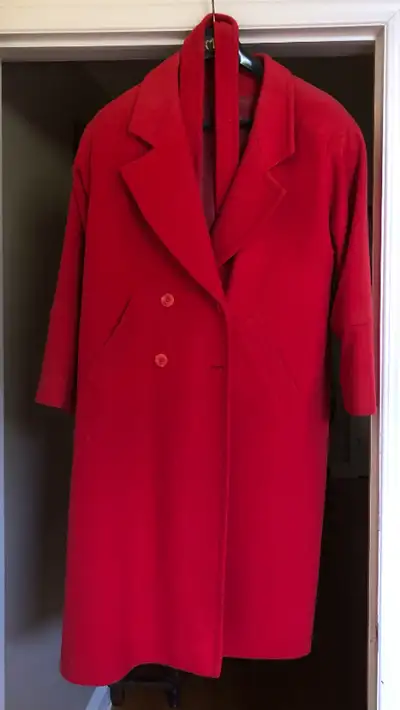 Women's Red Coat, View more