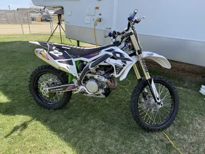 Came off 2023 kx450 has less then 2 hours on it before bike was sold, paid around 850 for it. Sounds...