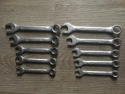 Wrench set of 10, View more