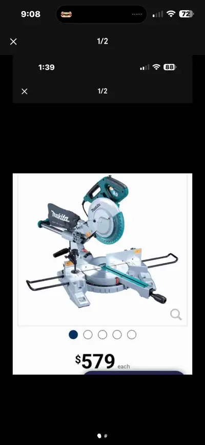 brand new Makita 10” , View more