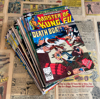 Marvel Comics Master of Kung Fu RUN 1981-1983