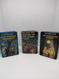 Vintage Hardy Boys Books, Set of 3