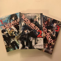 Black Bullet Light Novel Volumes 1-3