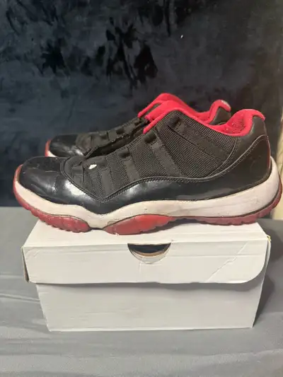 retro Nike air Jordan 11 low bred size 10.5, View more