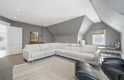 eq3 leather sectional, View more