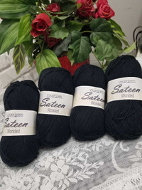 Sateen Worsted  Yarns  brand new $4 EACH ALL together $155