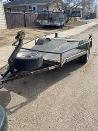Utility trailer for sale.