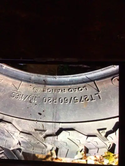 4 Tires. Used. Still lots of wear left in these. Bfgoodriche.