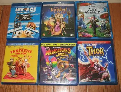 Blu Ray Movie Collection / Insignia Blu Ray DVD Player, View more