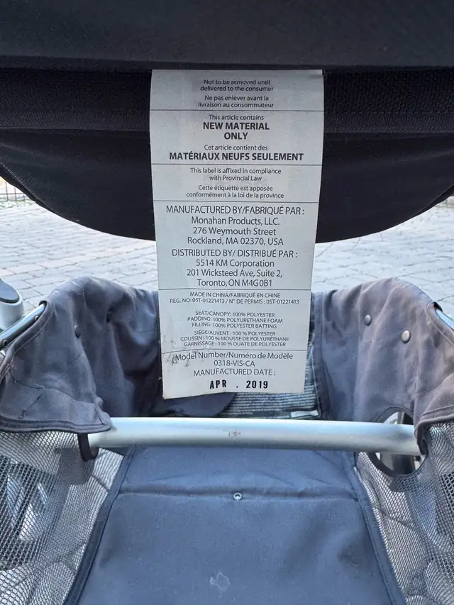 Uppababy Vista stroller  in Strollers, Carriers & Car Seats in Markham / York Region - Image 8