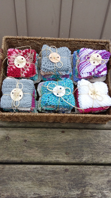 Handmade dishcloths in bundle in Kitchen & Dining Wares in St. Catharines - Image 2