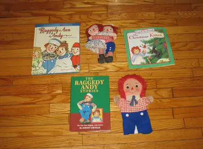 Raggedy Ann and Andy Books and Dolls, View more