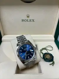 2024 Rolex Datejust with Blue Dial in 41MM for SALE!