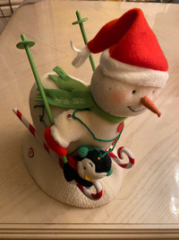 2012 Swooshin' Duo Snowman Hallmark
