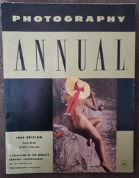 PHOTOGRAPHY ANNUAL - 1954 EDITION - VINTAGE !!