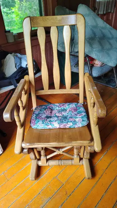 Wooden Glider Rocking Chair, View more
