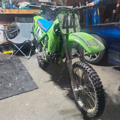 I Have 3 Bikes Selling as a Package Deal. 92'KX250 91'KX125 an 92'KX80 Big Wheel! They all need a li...