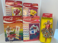 (BARBIE) COCA-COLA DOLLS and CLOTHING