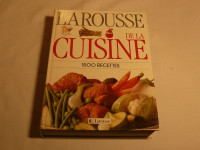 Livre de recettes  Larousse  de  la  CUISINE