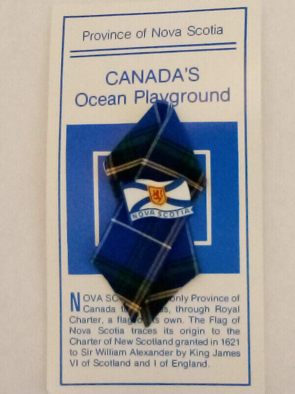 NOVA SCOTIA STRONG TARTAN RIBBON/LAPEL PIN in Other in City of Halifax