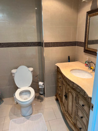 Fully furnished basement - 2BDR + 2full bathroom