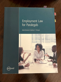 Employment Law for Paralegals 