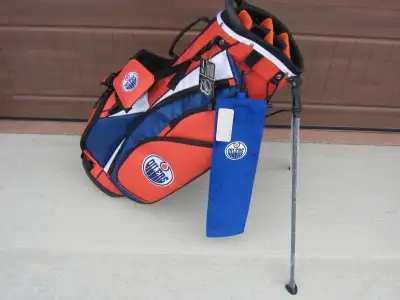NEW *OILERS + FLAMES + LEAFS + CANADIENS* STAND BAGS + TOWELS, View more
