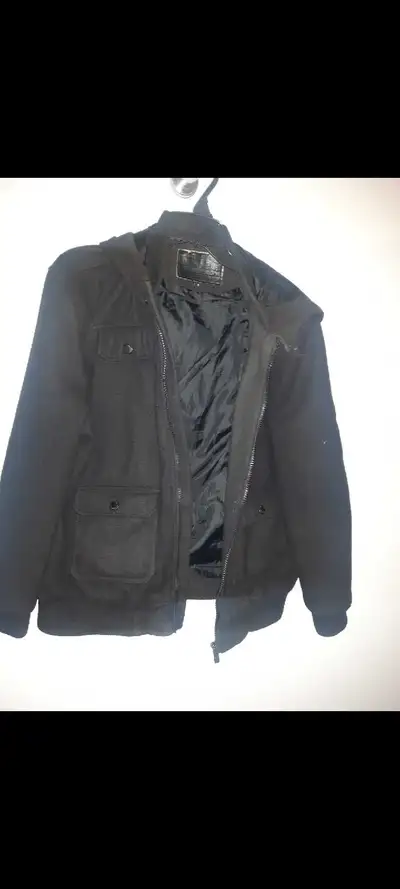 Manteau laine 3 saisons noir, View more
