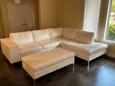 Leather Sectional, View more