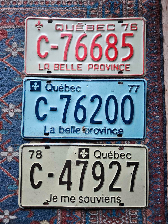 Vielle plaque vintage  dans Art et objets de collection  à Ville de Montréal - Image 4