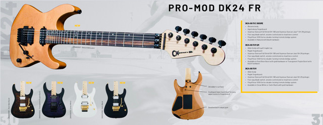 CHARVEL DK 24  PRO MOD in Guitars in Timmins - Image 3