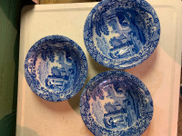 Copeland Spode Blue Italian serving bowls