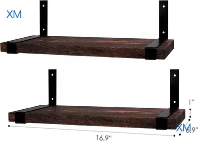 [Decluttering] Brand New Wood Shelves (Set of 2) , View more
