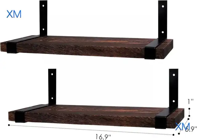 [Decluttering] Brand New Wood Shelves (Set of 2)  in Bookcases & Shelving Units in Oakville / Halton Region - Image 2