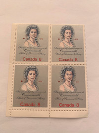 1973 Blocks 8 Cent Canada Commonwealth Heads Of Government Mtg.