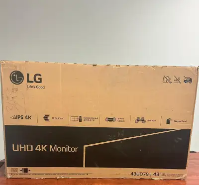 Brand new LG 43UD79-B 43" Class 4K UHD IPS LED Monitor, View more