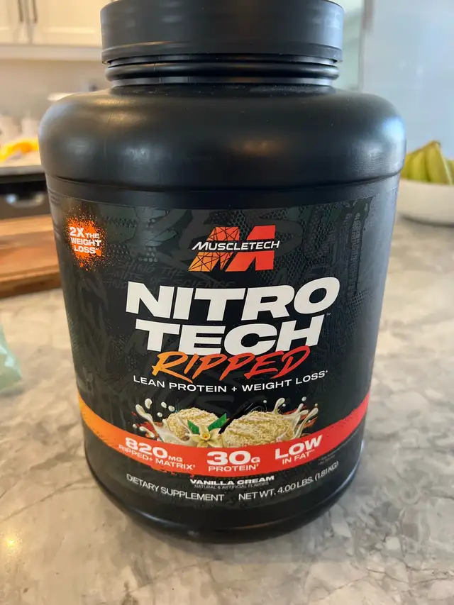 MuscleTech Nitro-Tech Ripped Vanilla Cream