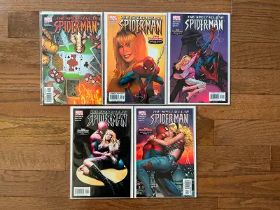 Lot of Five Spectacular Spider-Man Comics in Excellent Condition, View more