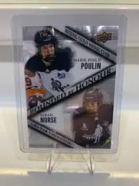 Tim Hortons Duos Bounded By Honour BH-5 and insert hockey cards