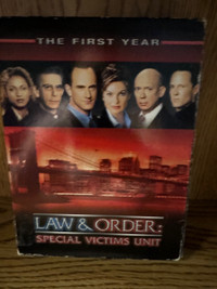 Law & order SVU DVD 1 season 