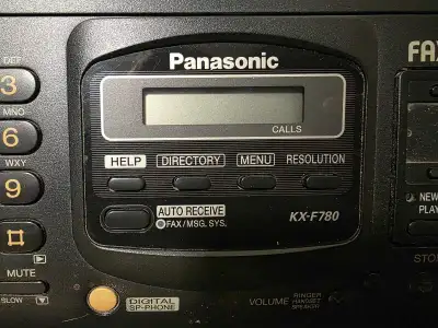 Panasonic fax KX-F780 , View more