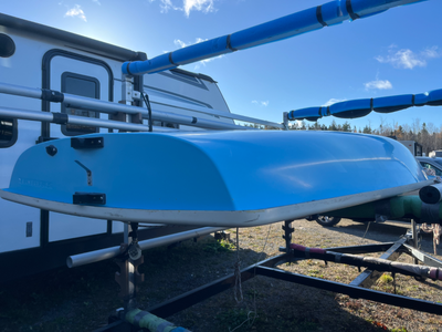 2 x Laser Sailboats available: 1. Older model (light blue in the photos) suitable for cottage sailin...