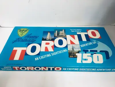 Happy Birthday Toronto Siteseeing Adventure Game (c) 1984, View more