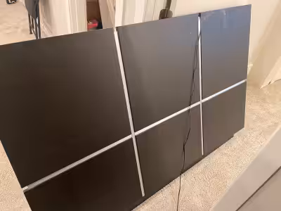 We had a flood and this mattress got soaked. Bed frame was also wet. Lighting on back no longer work...